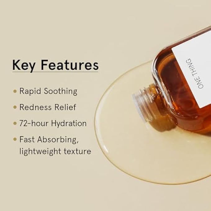 ONE THING CENTELLA ASIATICA EXTRACT 5 FL OZ | HYDRATING AND SOOTHING FACIAL DAILY TONER FOR SENSITIVE OILY DEHYDRATED ACNE PRONE SKIN | VEGAN KOREAN SKIN CARE - Image 3